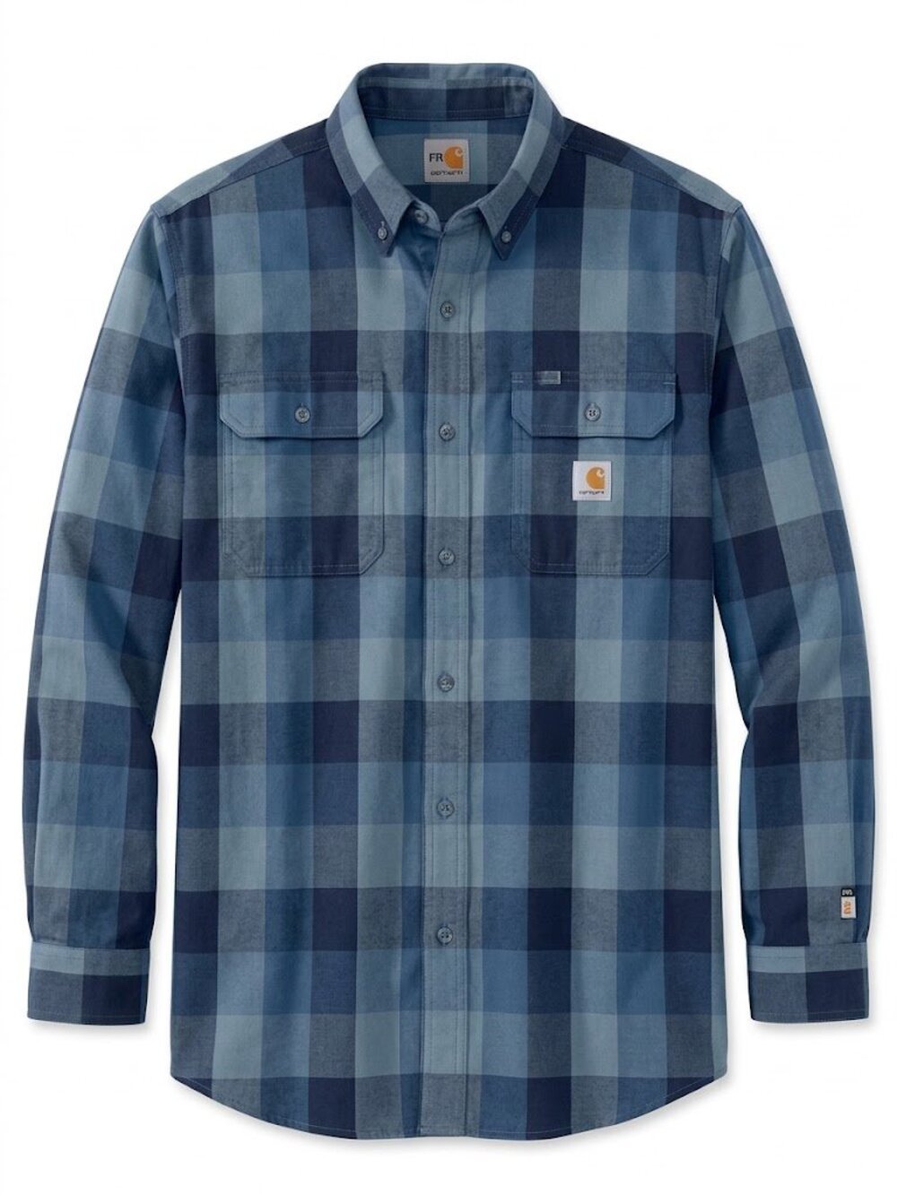 Carhartt 104507 FR Force Rugged Flex Shirt Men 3XL CAT 2 Plaid Workwear